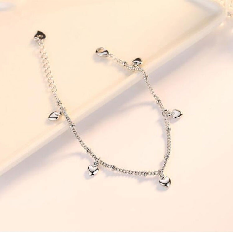 Herzchenband, Armband, Naturschoen - #herz, #sterlingsilber