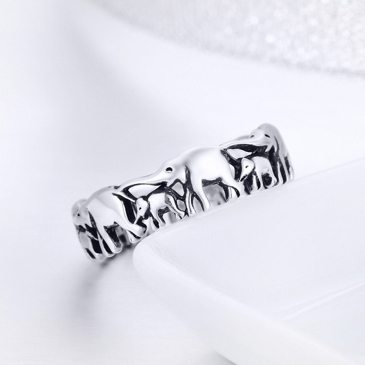 Elefantenring, Ring, Naturschoen - #925, #altsilber, #elefant, #s925, #sommer, #sterlingsilber, #tier, #tiere