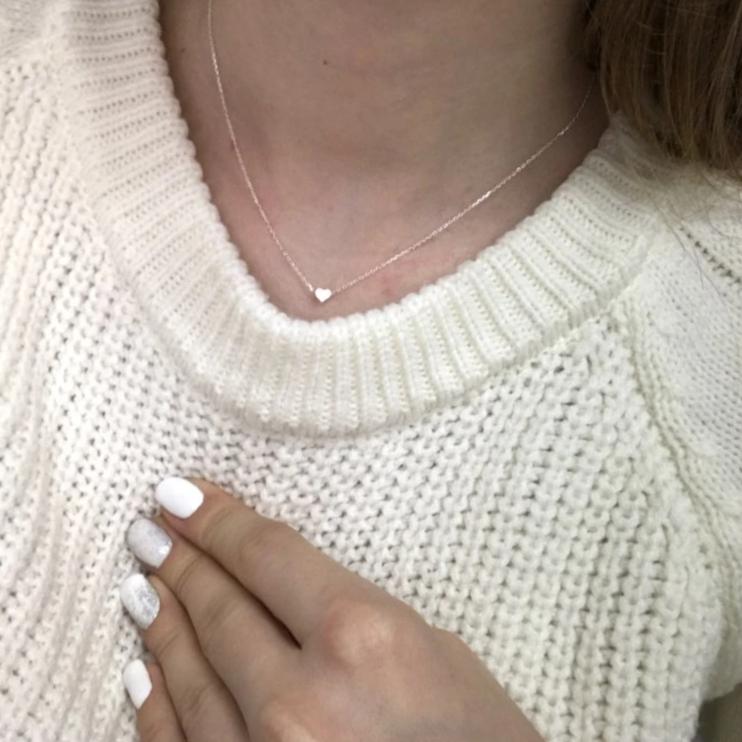 Silberherz, Kette, Naturschoen - #herz, #sterlingsilber