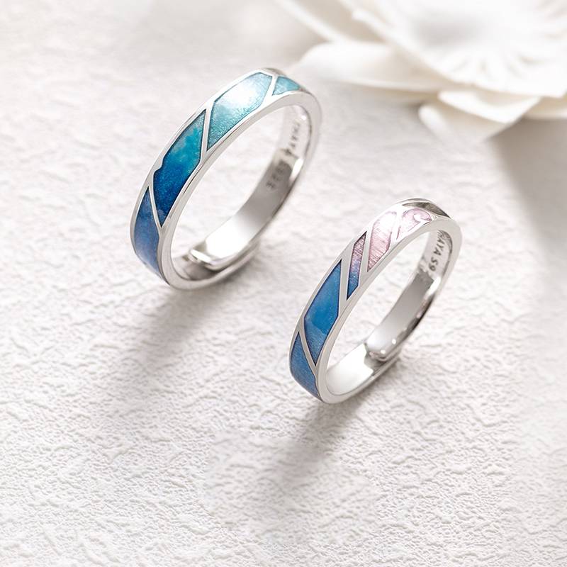 Sturmnacht, Ring, Naturschoen - #sterlingsilber, #winter
