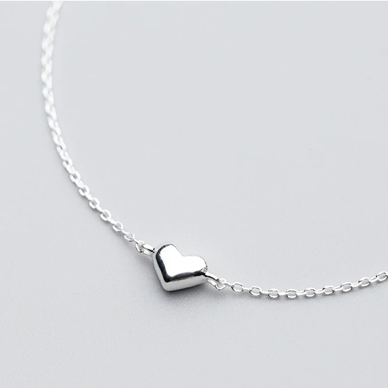 Liebesband, Armband, Naturschoen - #herz, #sterlingsilber
