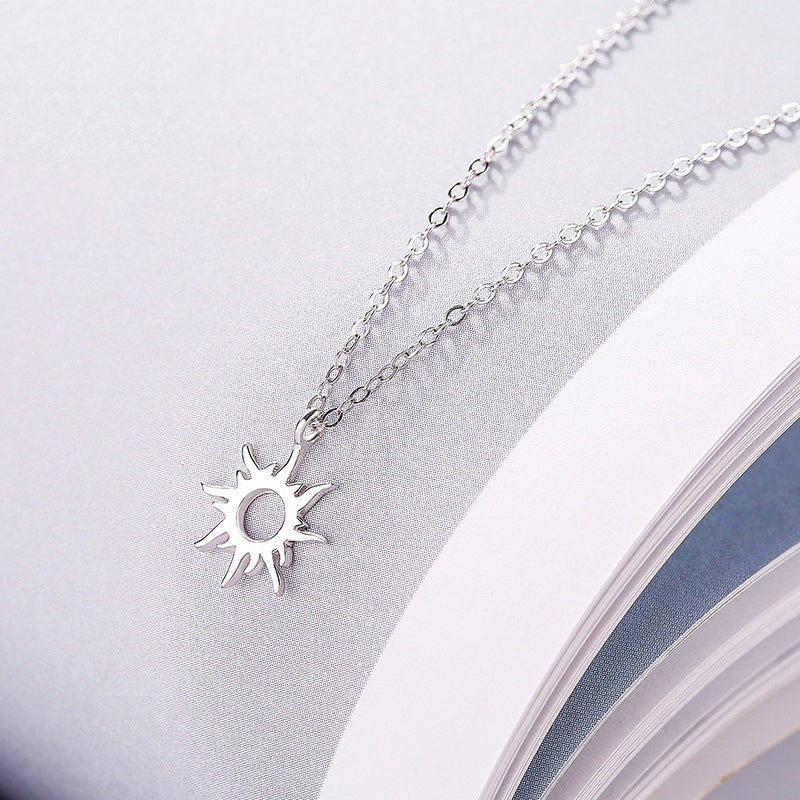 Sonnenkette, Kette, Naturschoen - #himmel, #sonne, #sterlingsilber