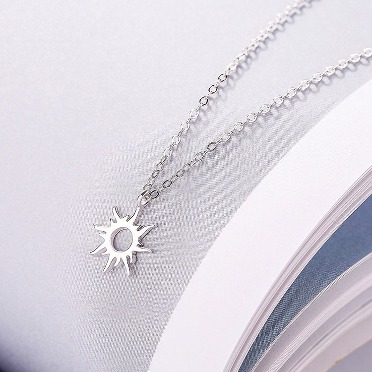 Sonnenkette, Kette, Naturschoen - #himmel, #sonne, #sterlingsilber