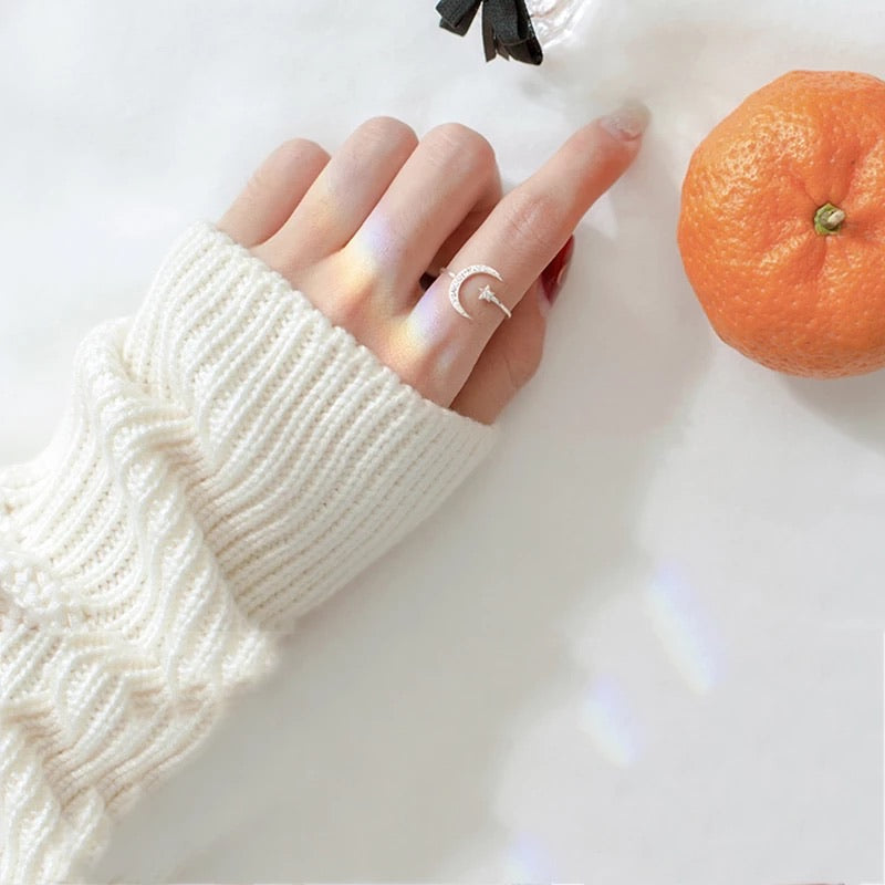 Nachtring, Ring, Naturschoen - #sterlingsilber