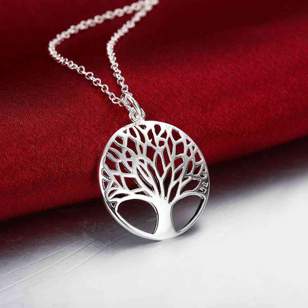 Lebensbaum, Kette, Naturschoen - #baum, #sterlingsilber, #wald, Lebensbaum