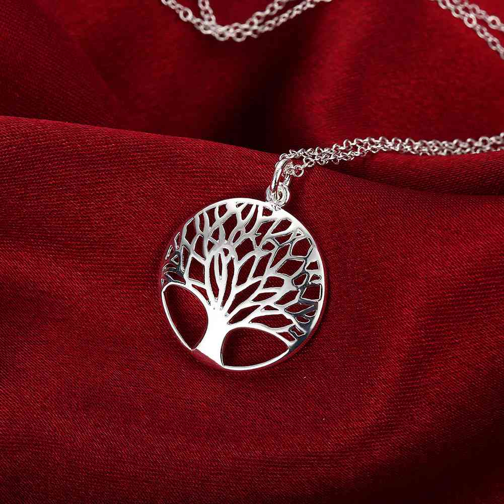 Lebensbaum, Kette, Naturschoen - #baum, #sterlingsilber, #wald, Lebensbaum
